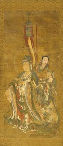 Bodhisattva with Attendants by Unbekannt Unbekannt
